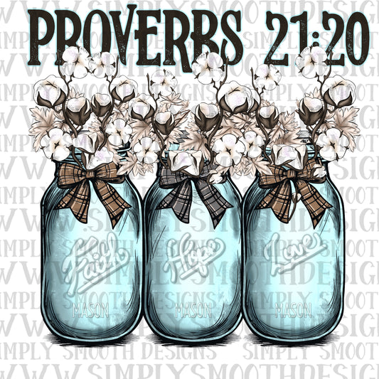 Proverbs 21 20 canning season