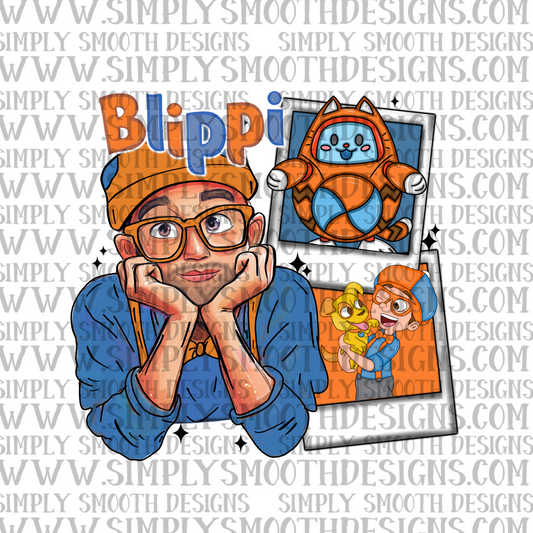 Blippi Polaroid