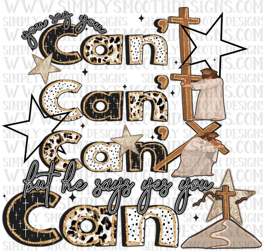 You Say You Can’t But God Gold