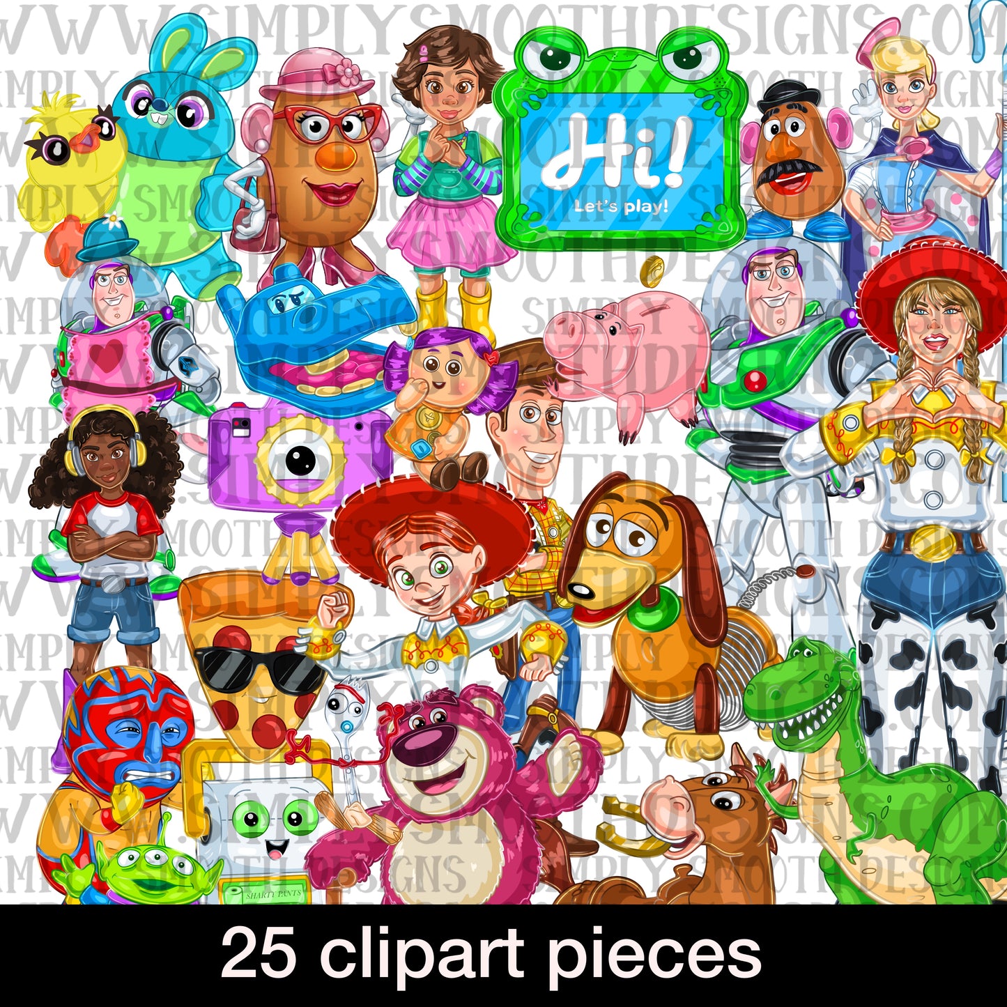 T_y Story Clipart
