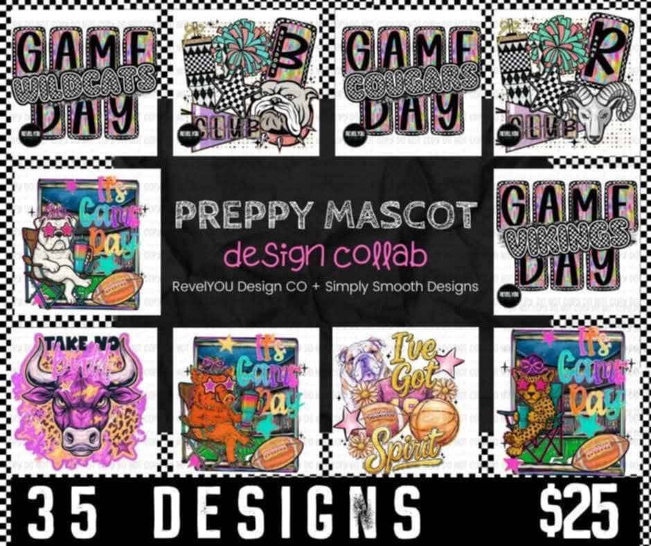 Preppy Mascot Collab With RevelYOU Design Co
