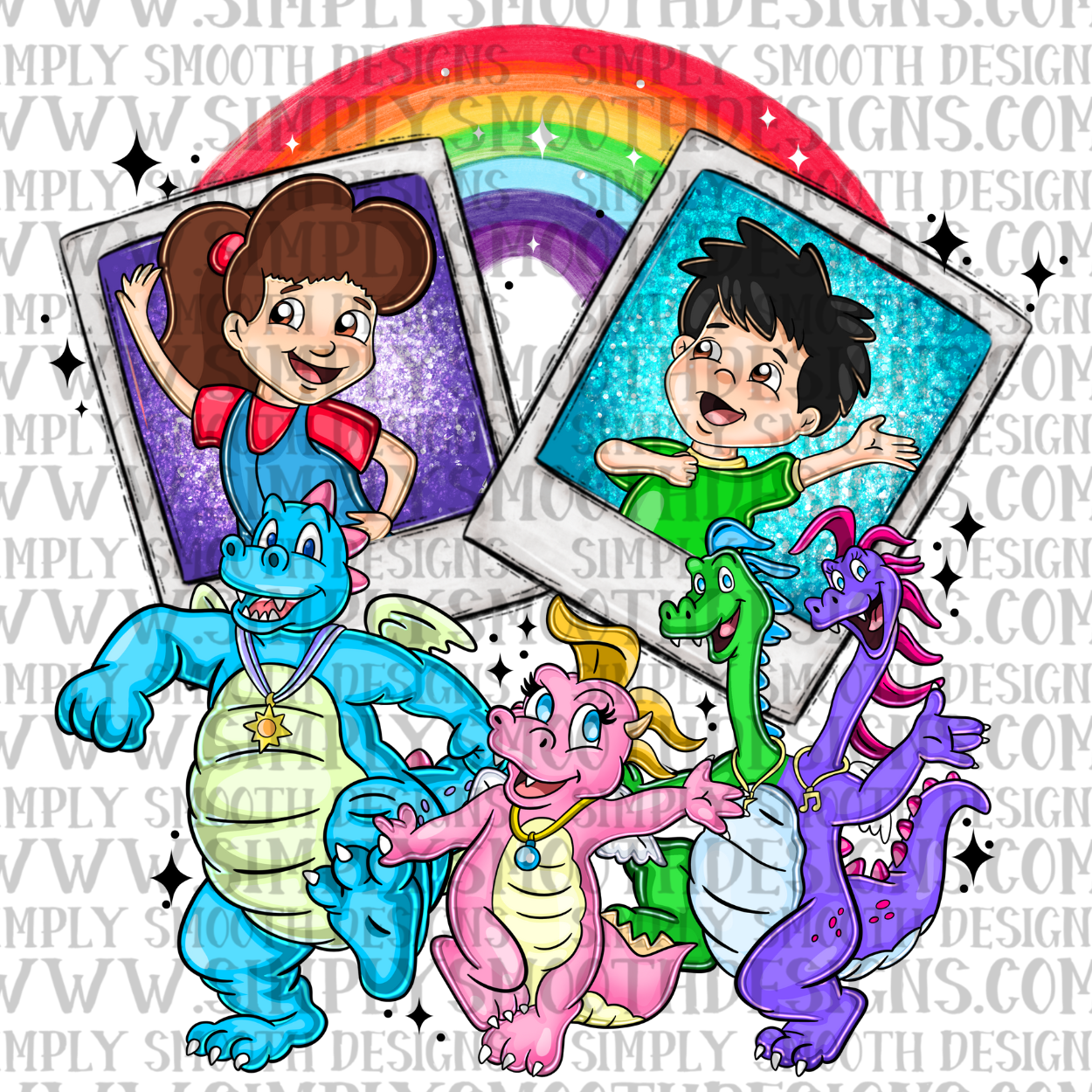 Dragon Tales Polaroid