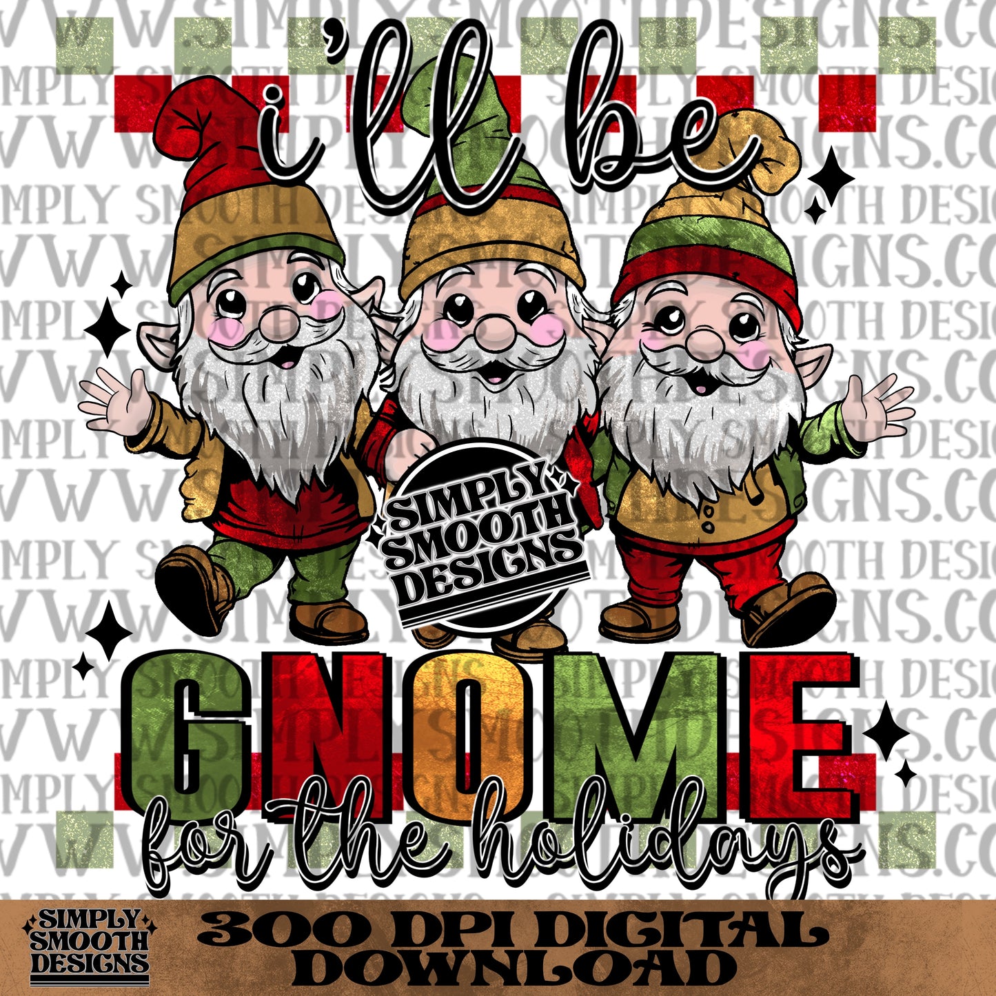 I’ll be gnome for Christmas