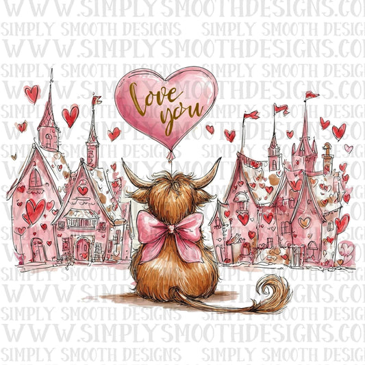 Love You Highland Balloon