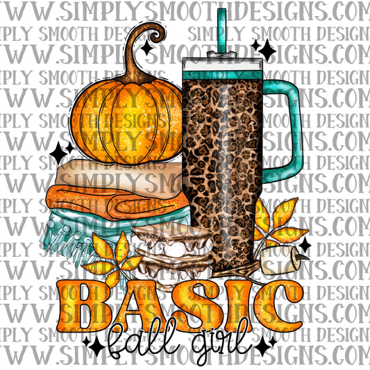 Basic fall girl