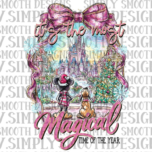 Most Magical Time Coquette Christmas