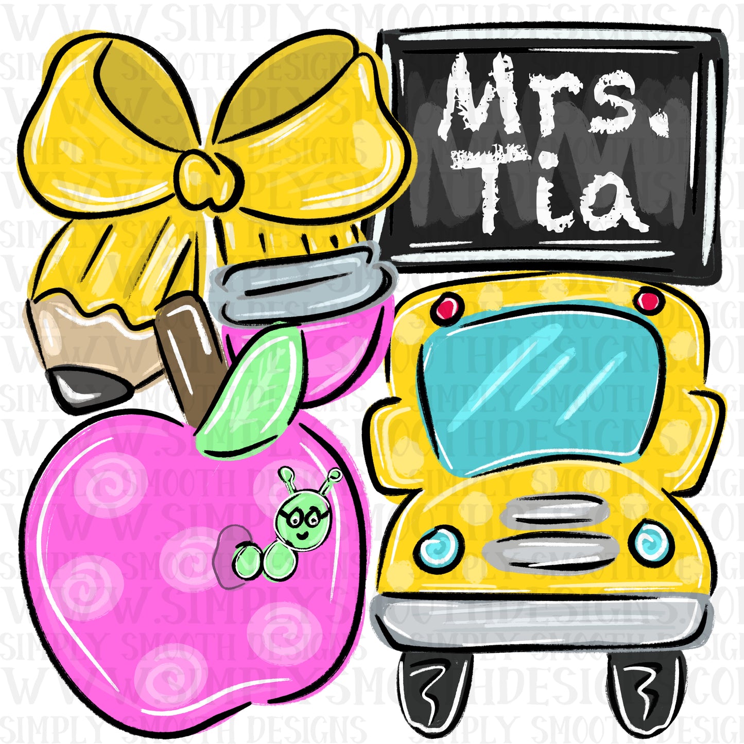 School Coquette - Add Your Own Name