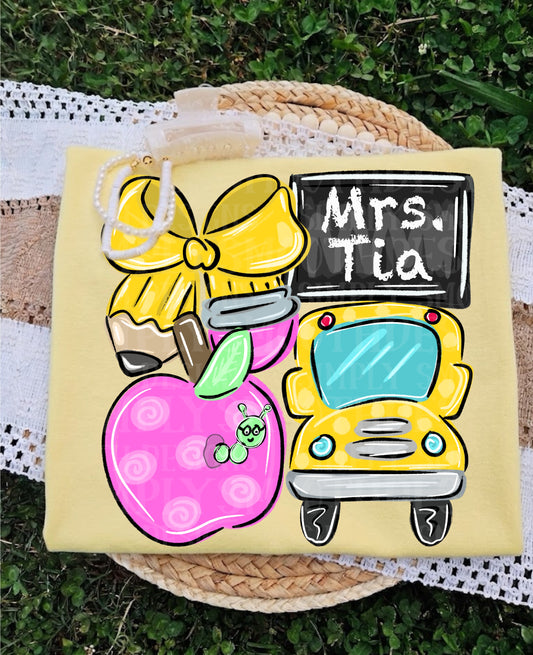 School Coquette - Add Your Own Name