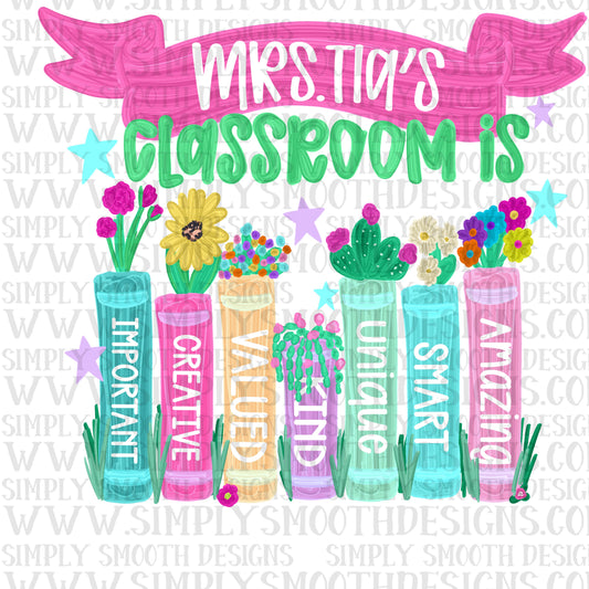 Add your own name Classroom is kind