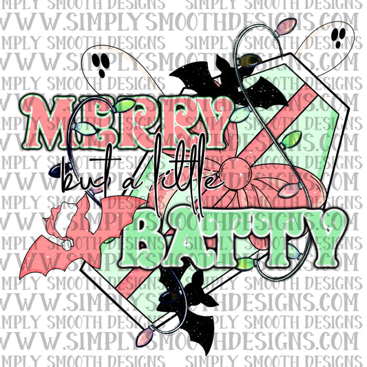 Merry but a little batty