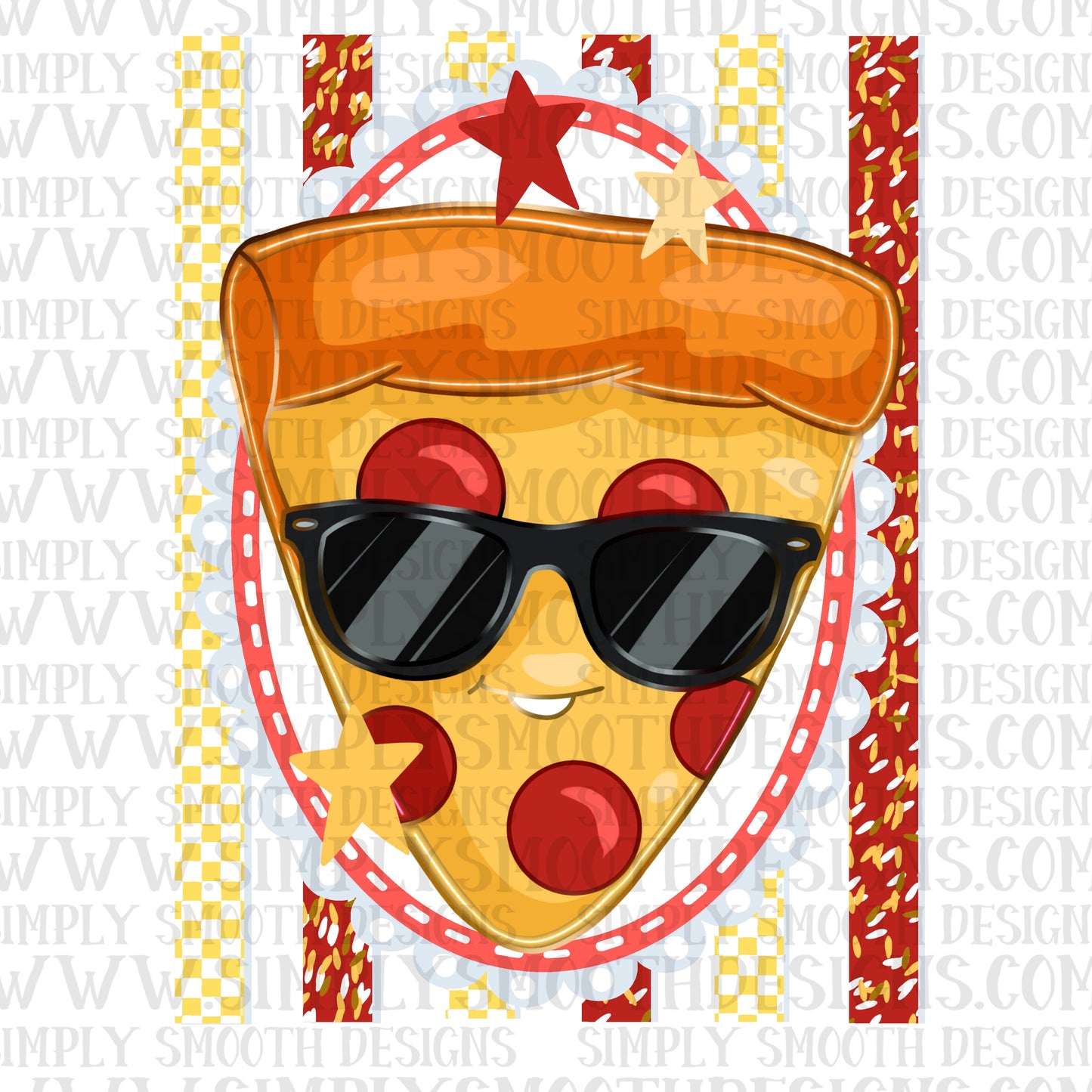 Pizza Toy Coquette Stripes