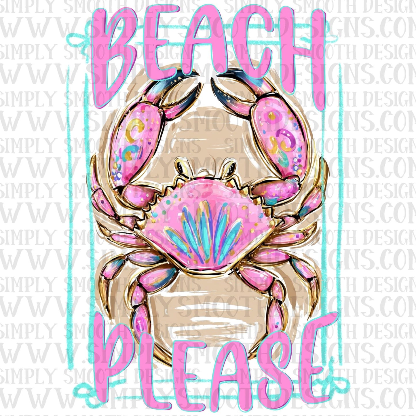 Beach Please Crab