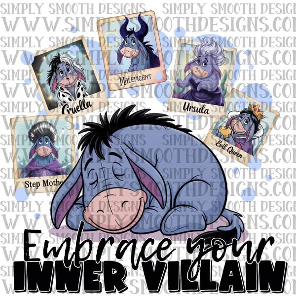 Embrace Your Inner Villain Polaroid