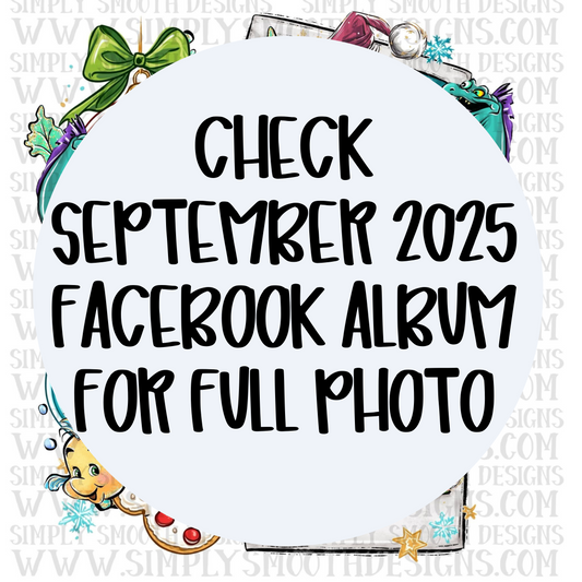 Mermaid Christmas Polaroid