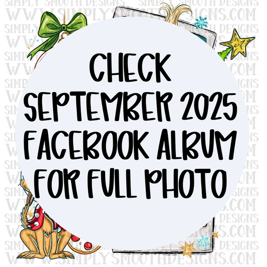 Green Guy Christmas Polaroid