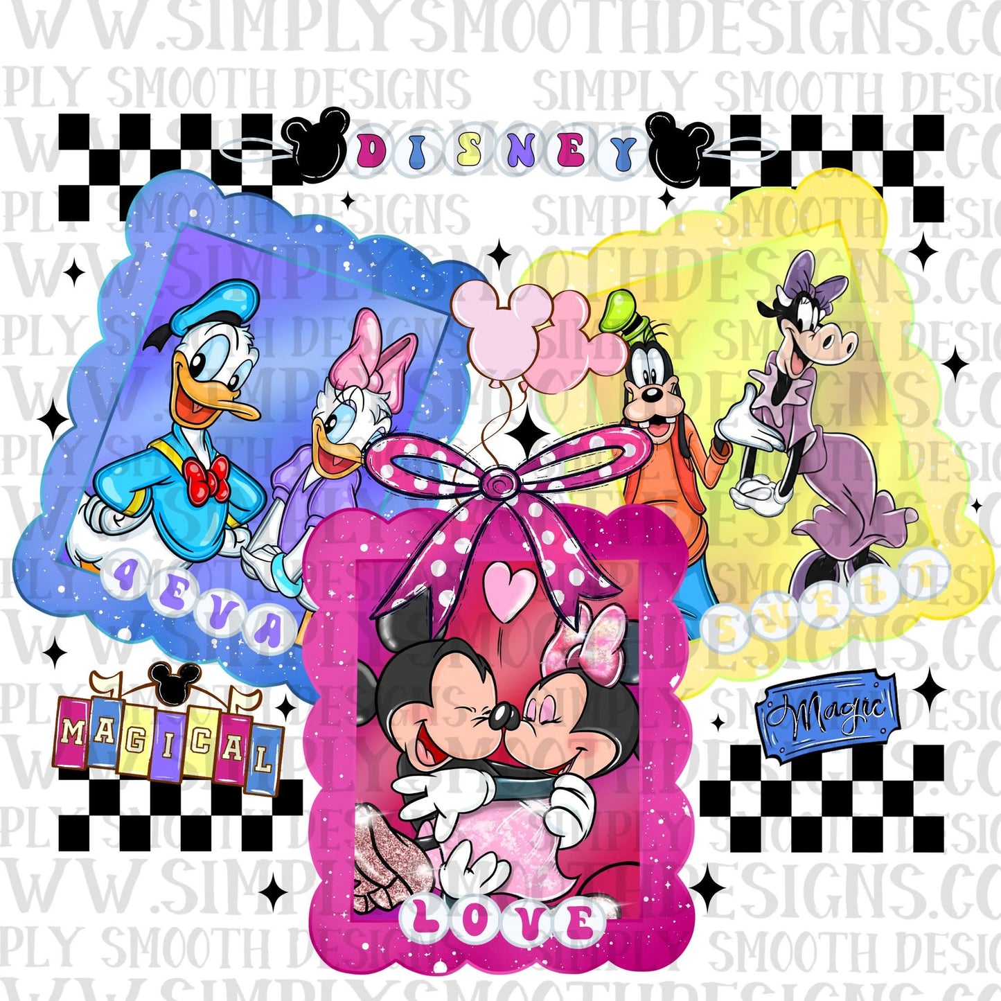Mouse + Duck Frames