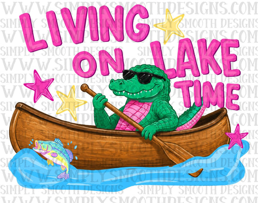 Living On Lake Time