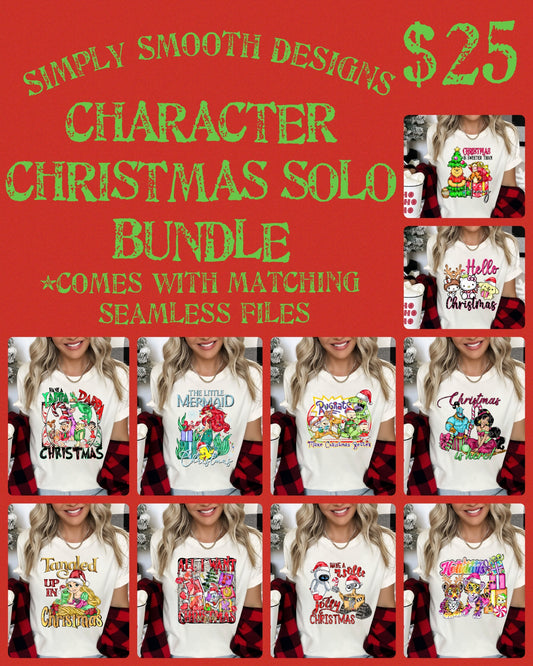 Character Christmas Solo Bundle