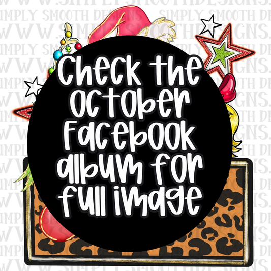 Green Guy Name Plate