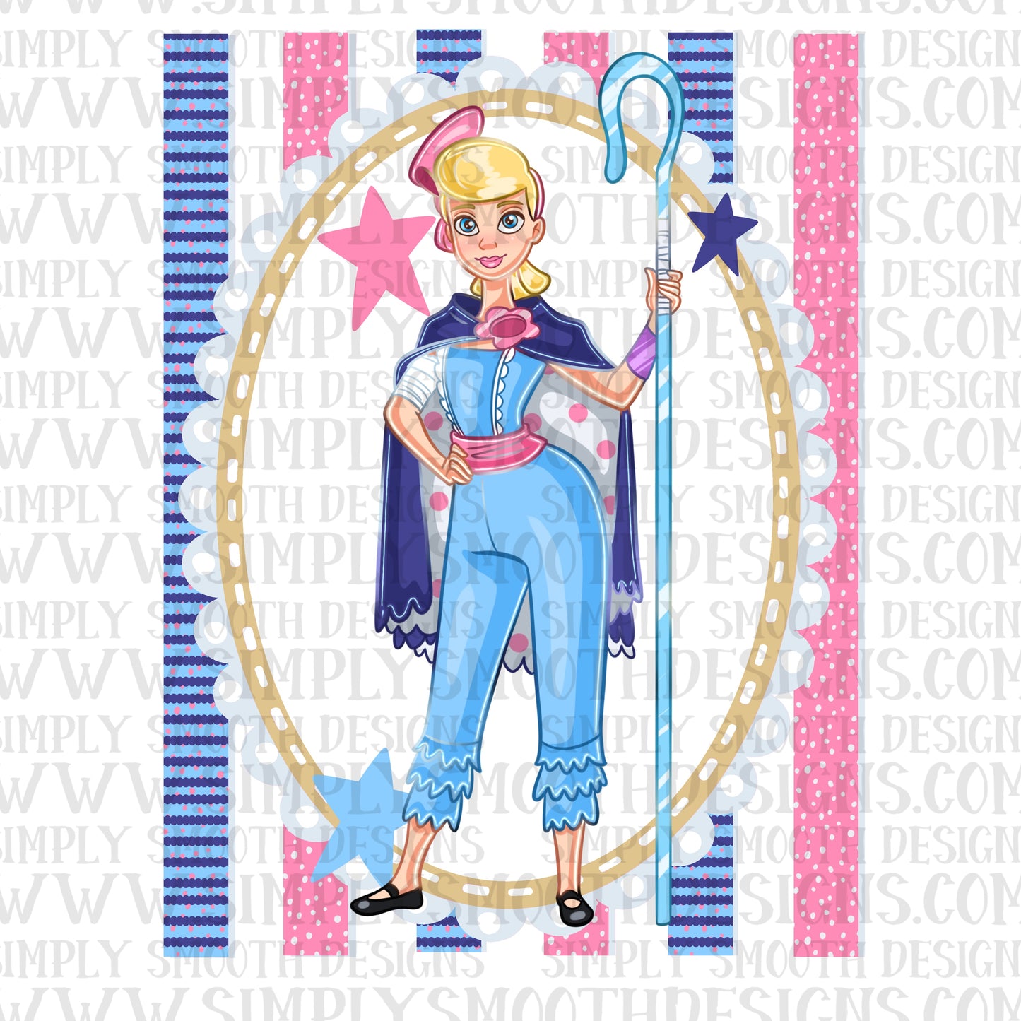 Bo Toy Coquette Stripes