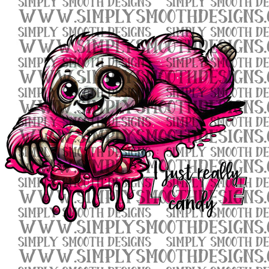 Love candy sloth