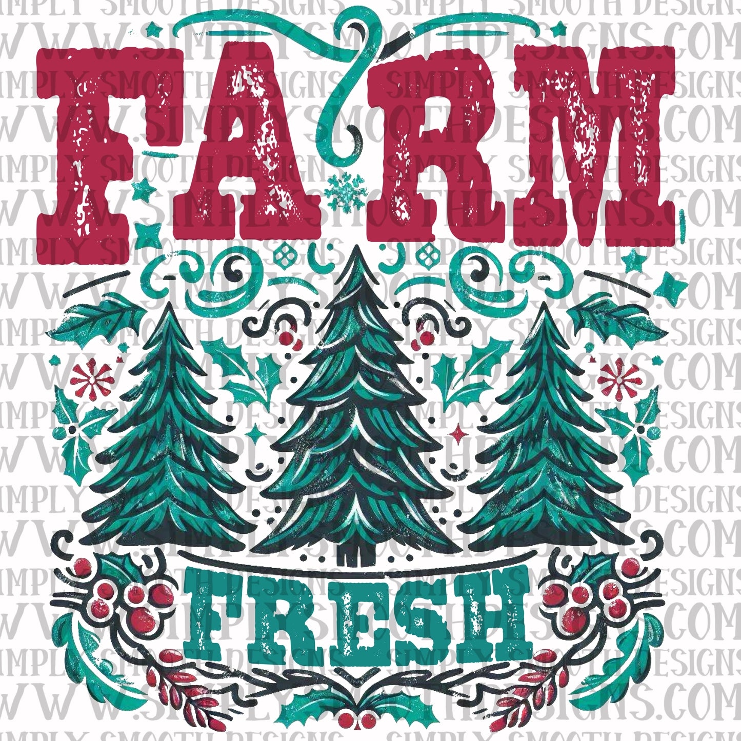 Farm fresh trees