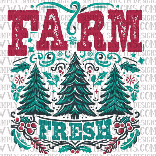 Farm fresh trees