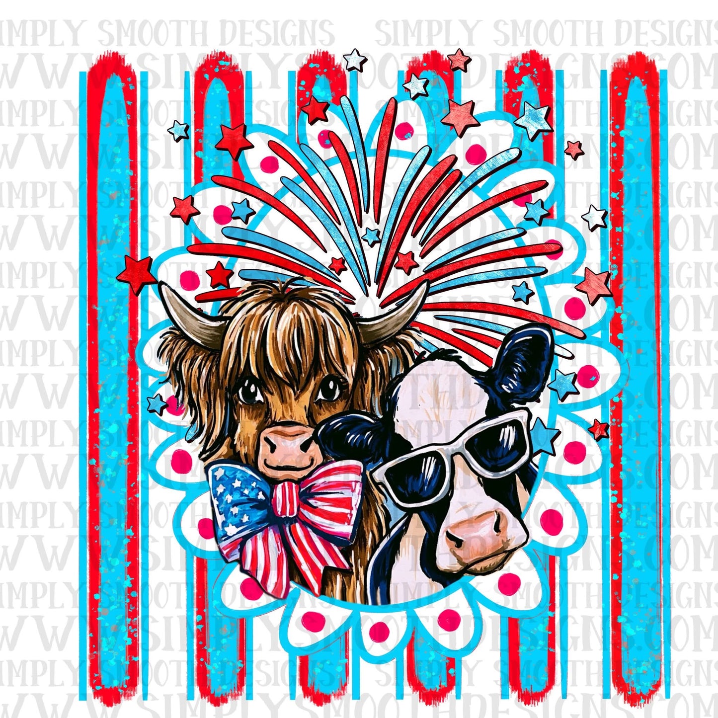 Highland + Cow Coquette Stripes