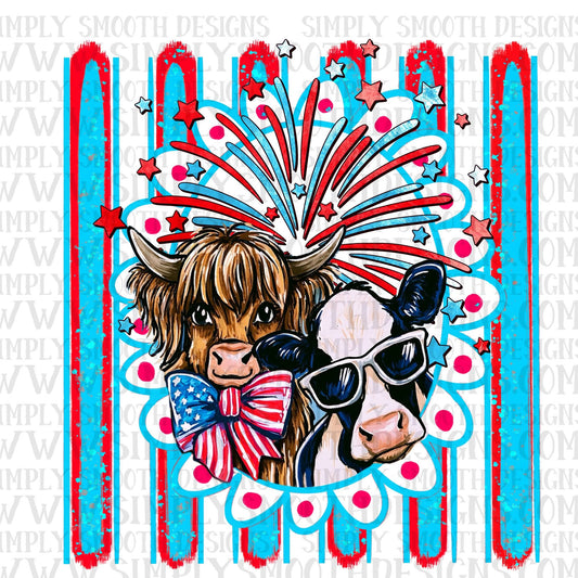 Highland + Cow Coquette Stripes
