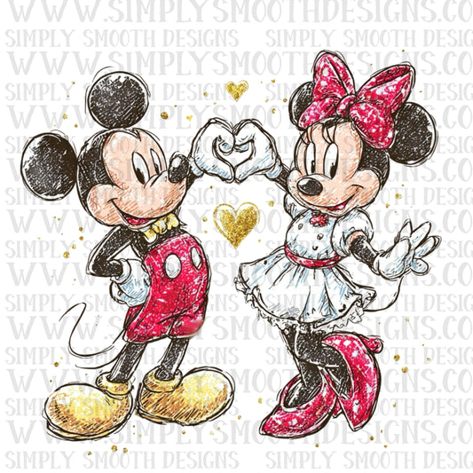 Mouse Valentines Heart