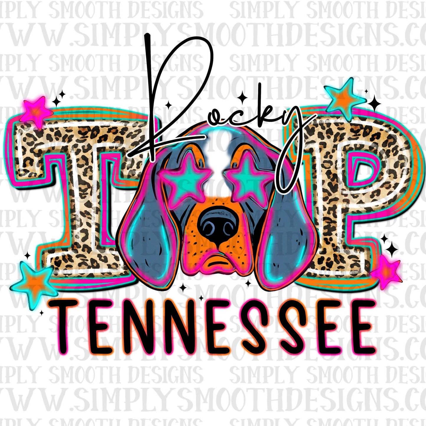 Rocky Top Bright Leopard