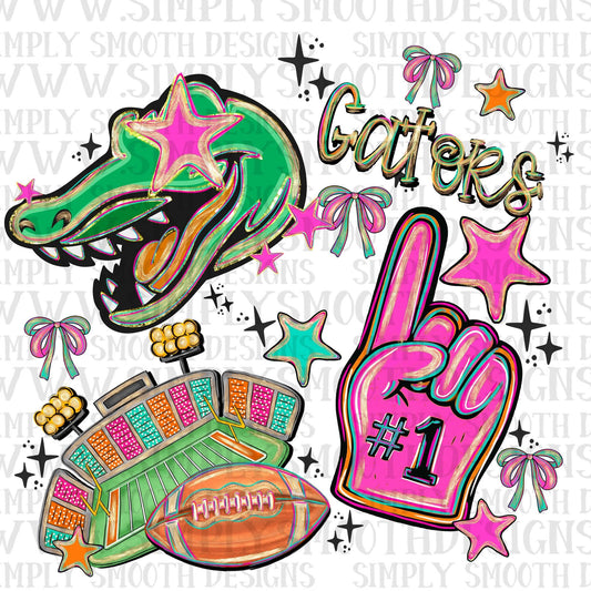 Gator Bright Preppy