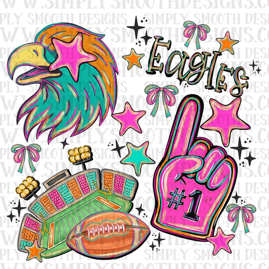 Eagles Bright Preppy