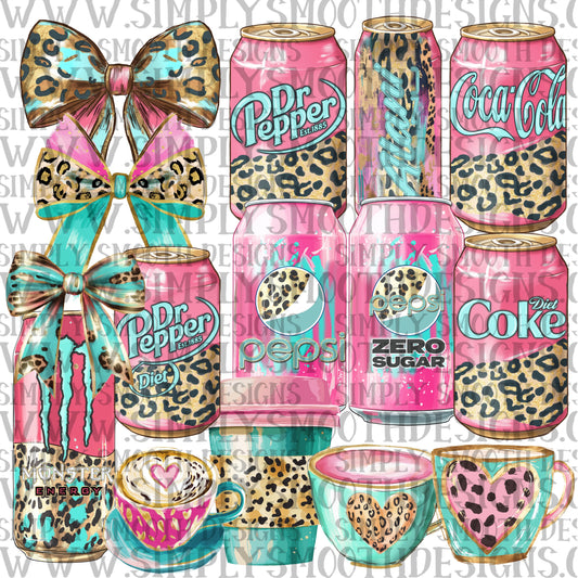 Bows/Drink/coffee clipart