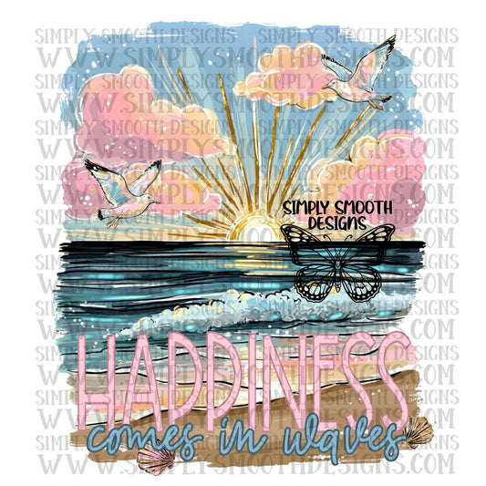 Happiness Comes In Waves