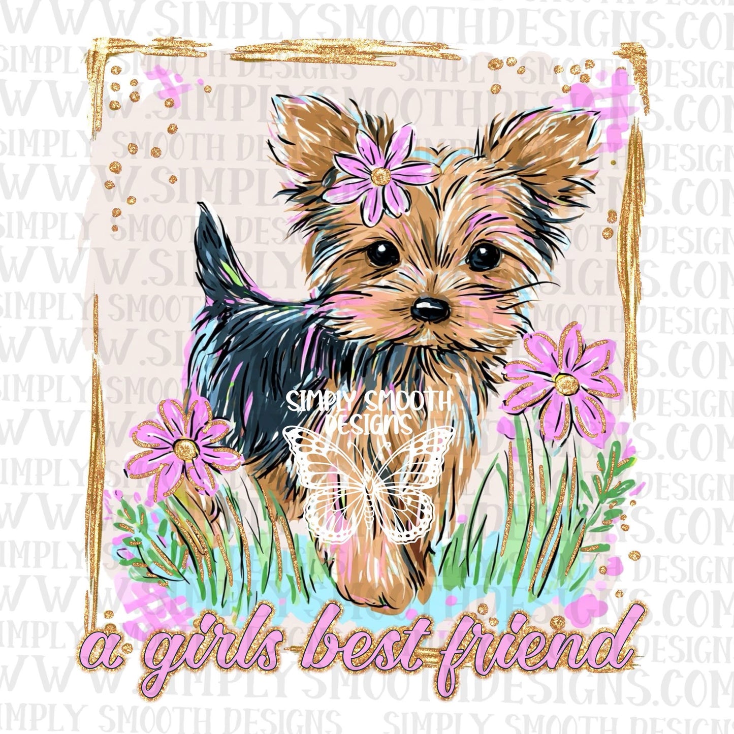 A Girl’s Best Friend Yorkie