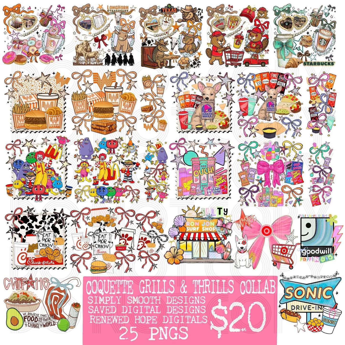 Coquette Grills & Thrills Collab Simply Smooth x Renewed Hope x Saved Digital