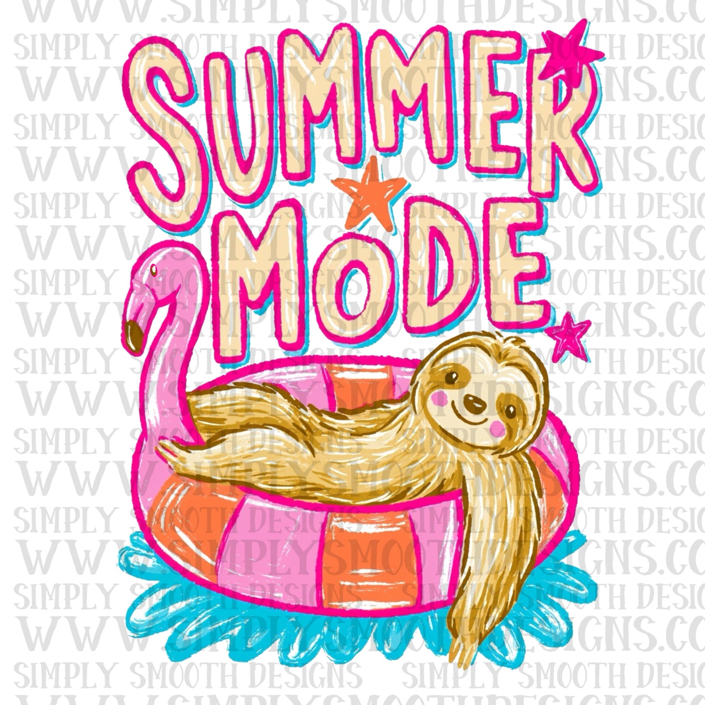 Summer Mode Sloth