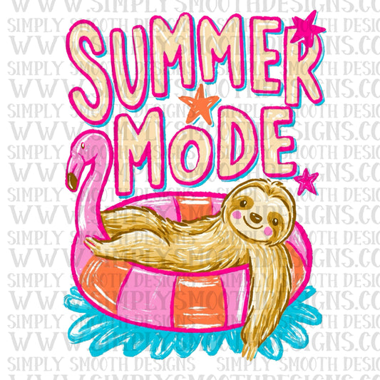 Summer Mode Sloth