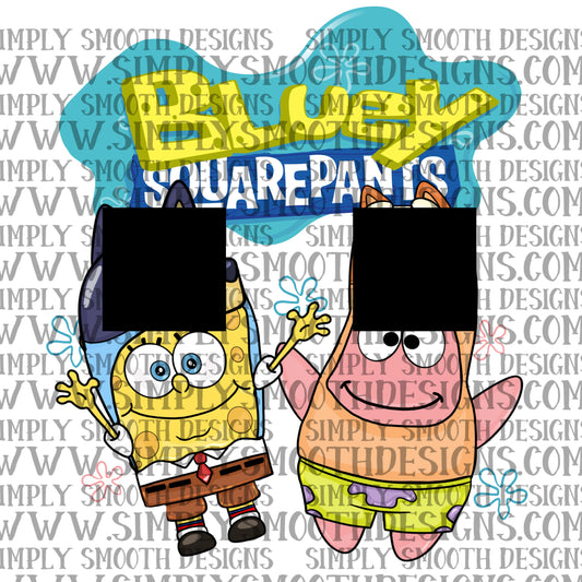 Blue SpongeBob