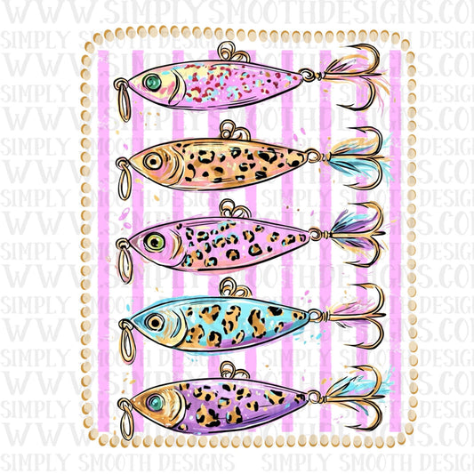 Lures Leopard Stripe Frame