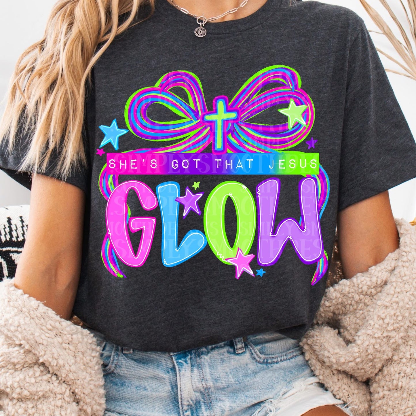 Got That Jesus Glow Bow