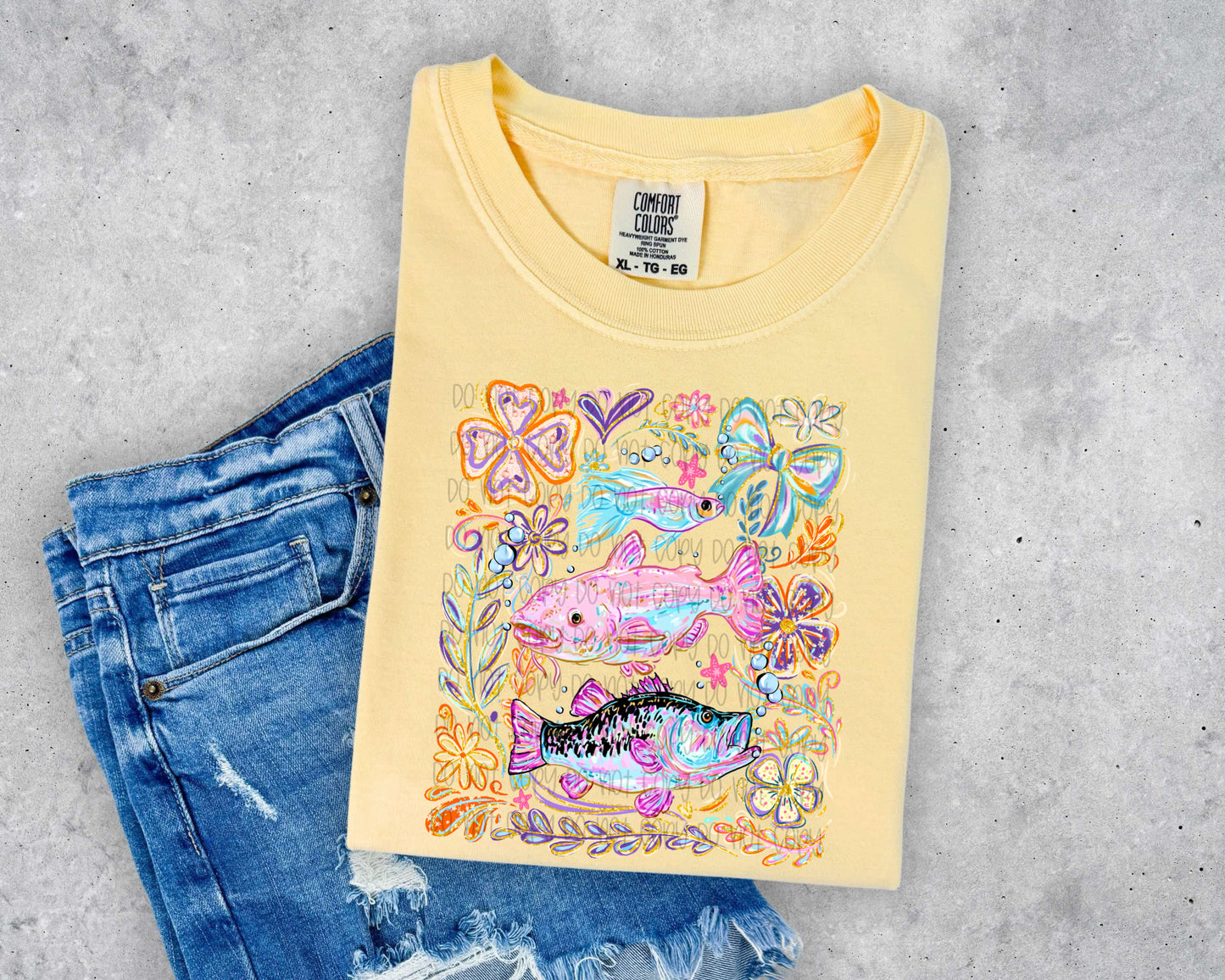 Bright Duo Fish Floral