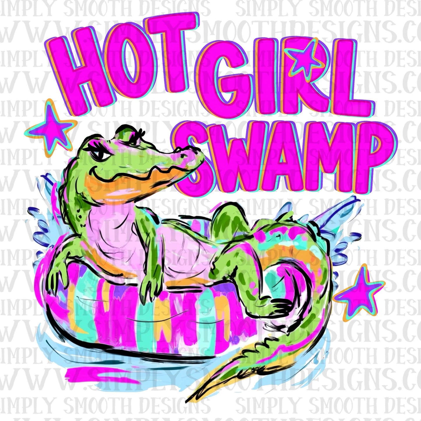 Hot Girl Swamp Bright