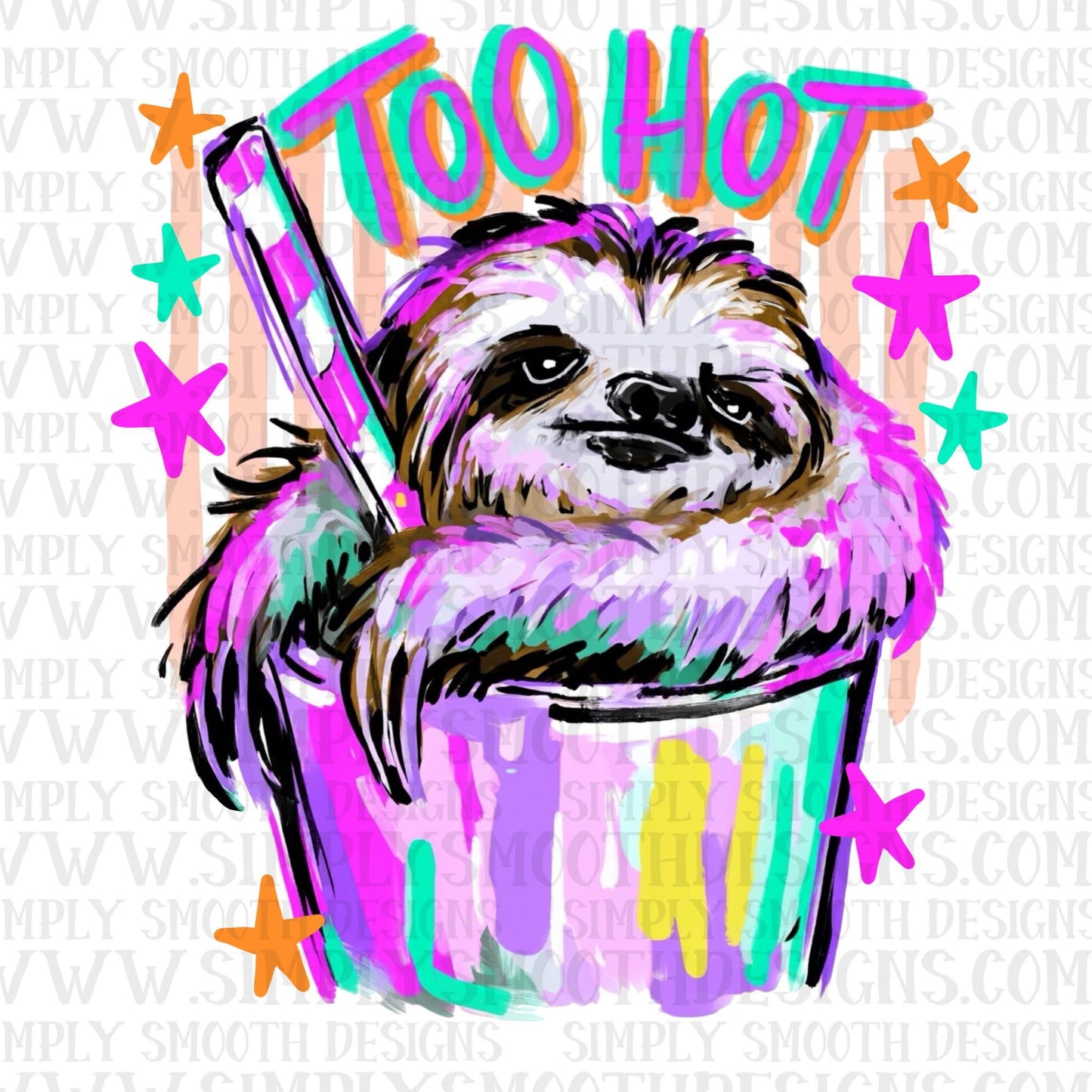 Too Hot Sloth Bright