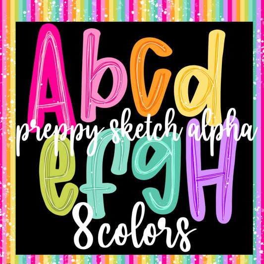 Preppy Sketch Alpha