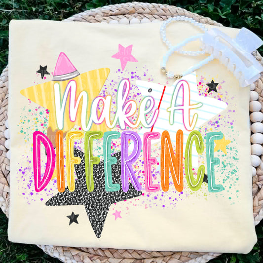 Make a Difference Teacher Stars