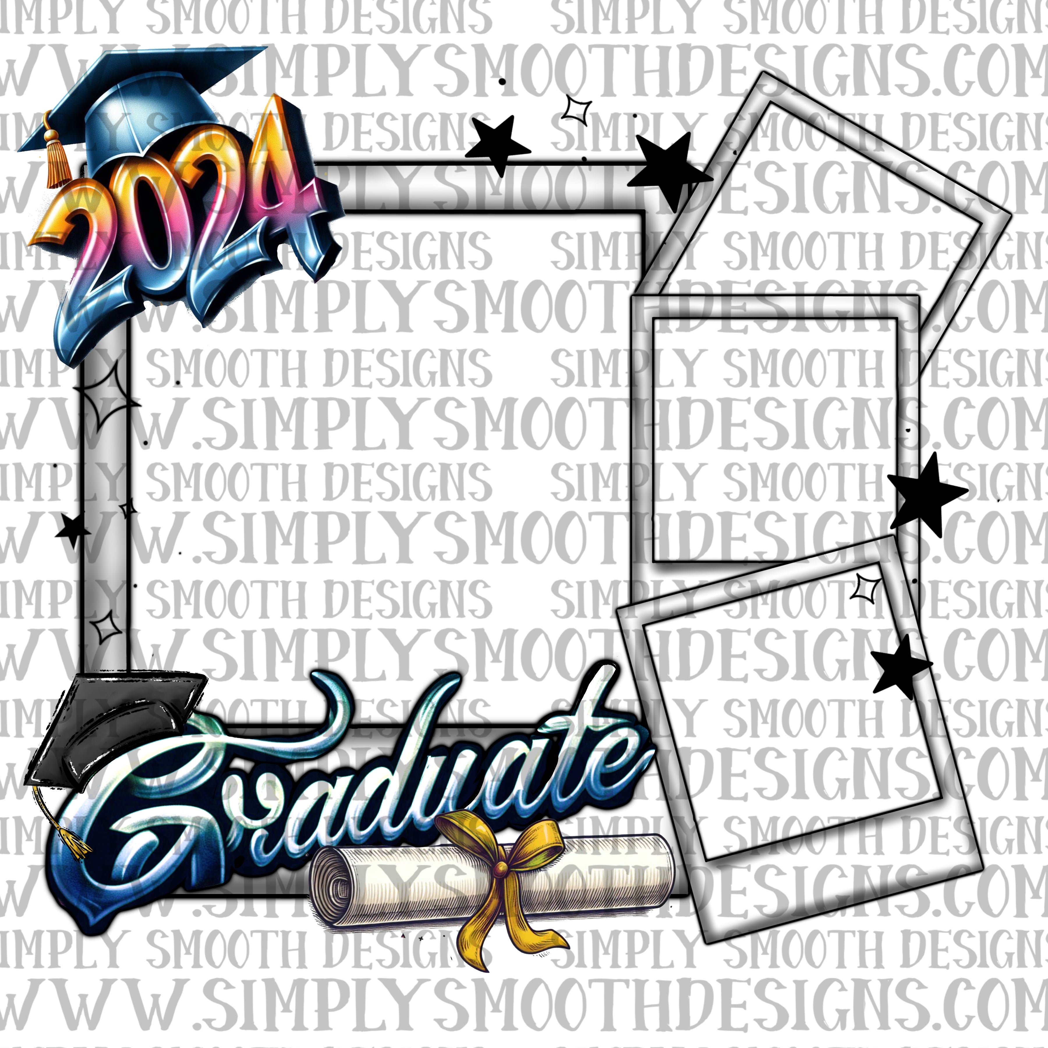 Graduate picture frames 2024 – Simply Smooth Designs