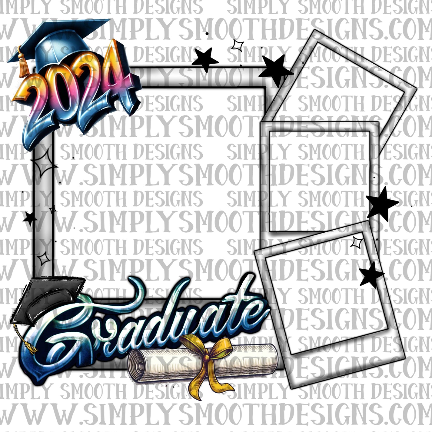 Graduate picture frames 2024 – Simply Smooth Designs
