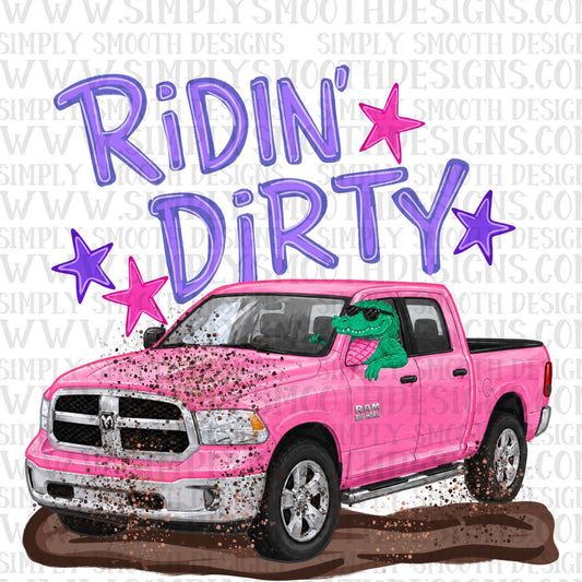 Ridin Dirty R_M Pink Gator